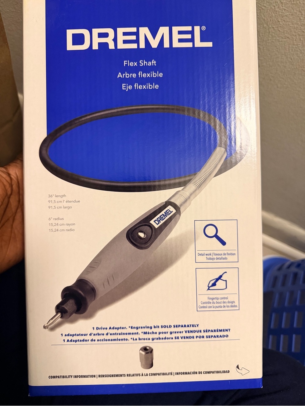Dremel Flex Shaft Attachment - Gray/Black